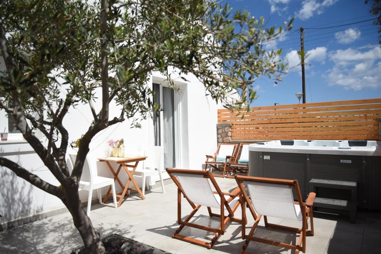 White Wave Villa, 3Min Walk From Beach Kamári Exterior foto